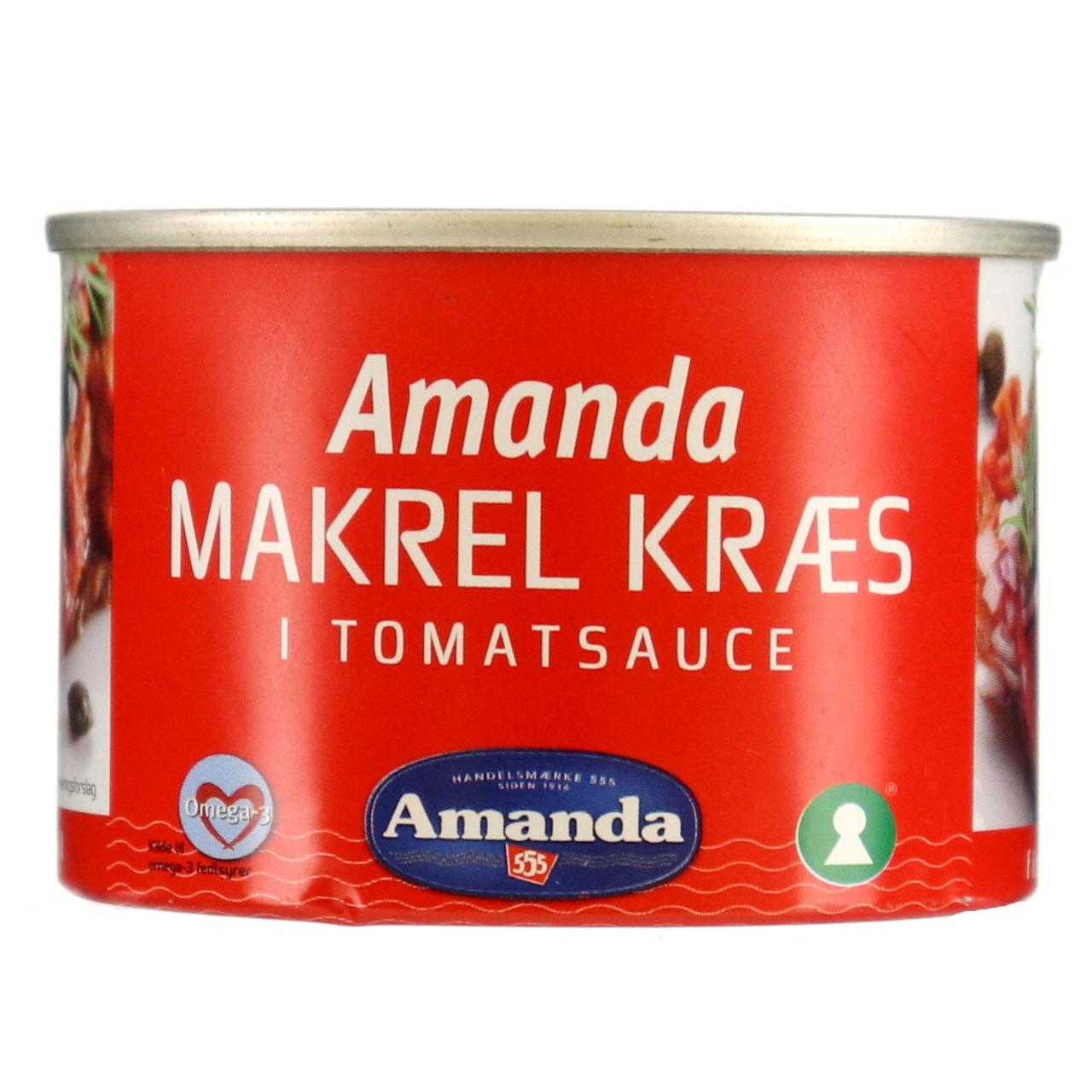 Amanda Makrelkræs/Makrele 190g