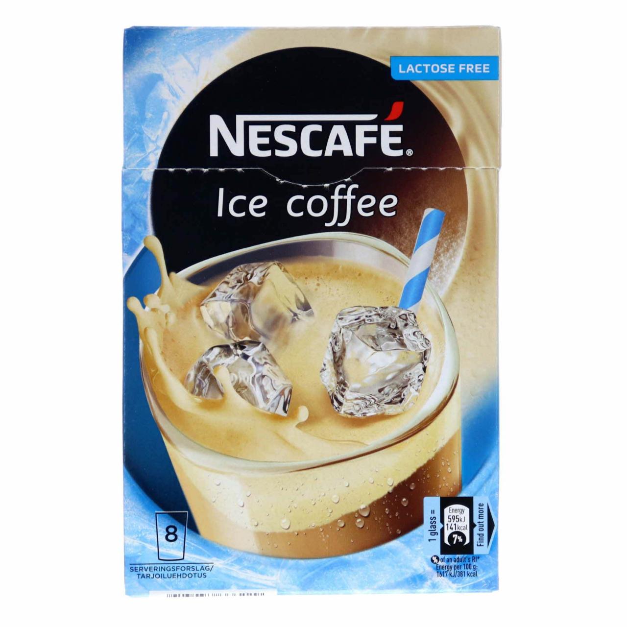 Nescafe Instant Ice Coffee Lactose free 8 Btl/128g