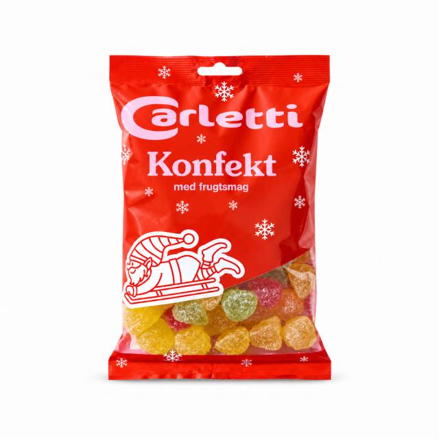 Carletti Konfekt Frugtsmag 400g