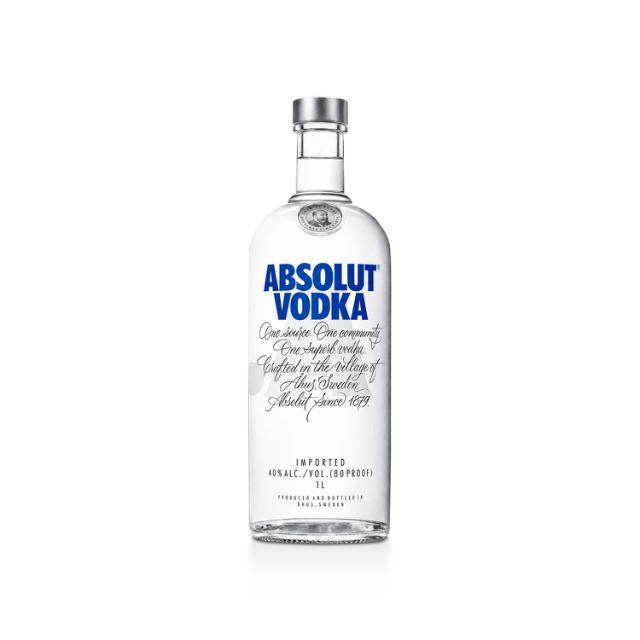 Absolut Vodka Blau 40% 1,0L