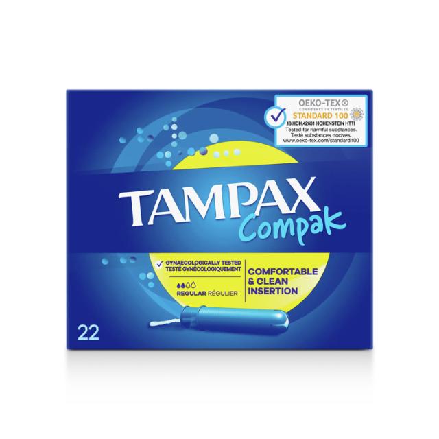 Tampax Compak Regular 22er