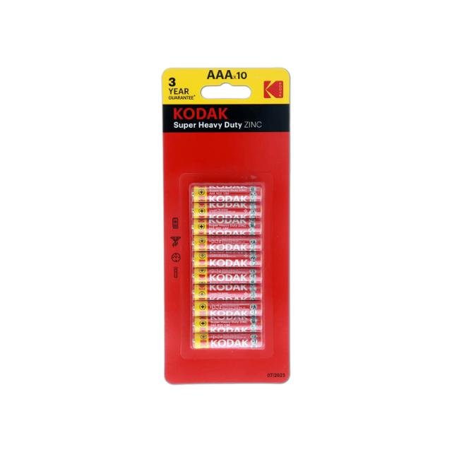 KODAK Batterien Zinc Extra Duty AAA 10er
