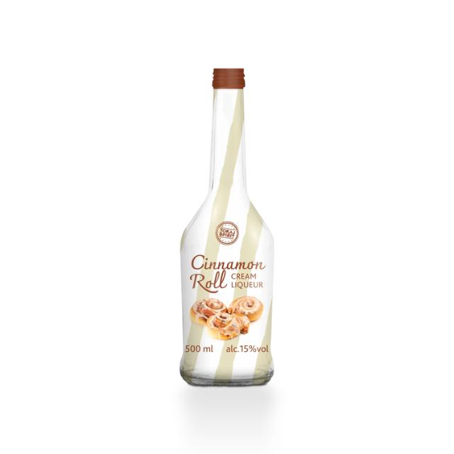 Tokaj Spirits Cinnamon Roll Cream Liqueur 15% 0,5l