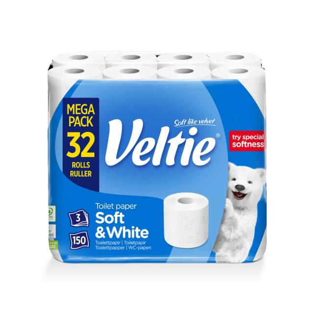 Veltie Toilettenpapier 32 Rollen