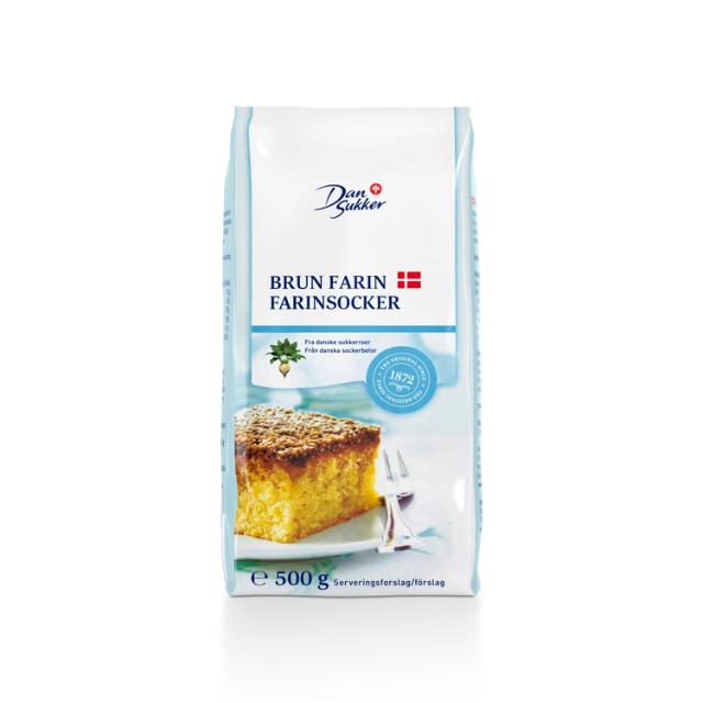 Dansukker Brun Farin 500g