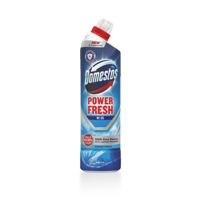 Domestos WC Power Gel Ocean Fresh 750ml