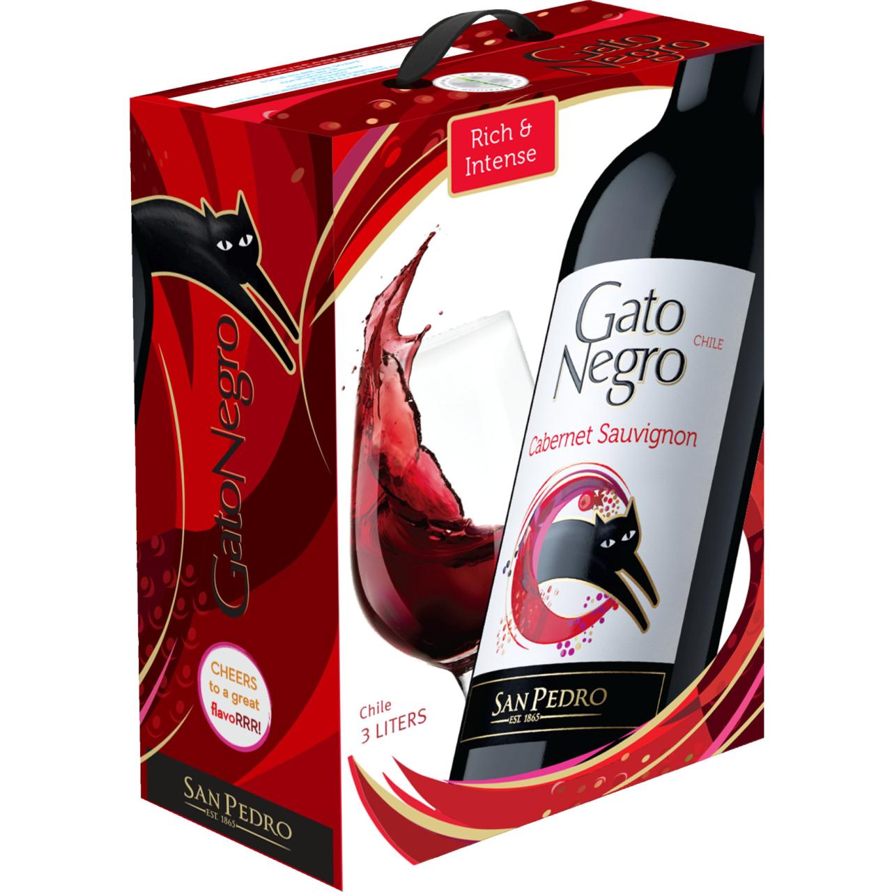 GATO NEGRO Cabernet Sauvignon 13% 3,0l BIB 
