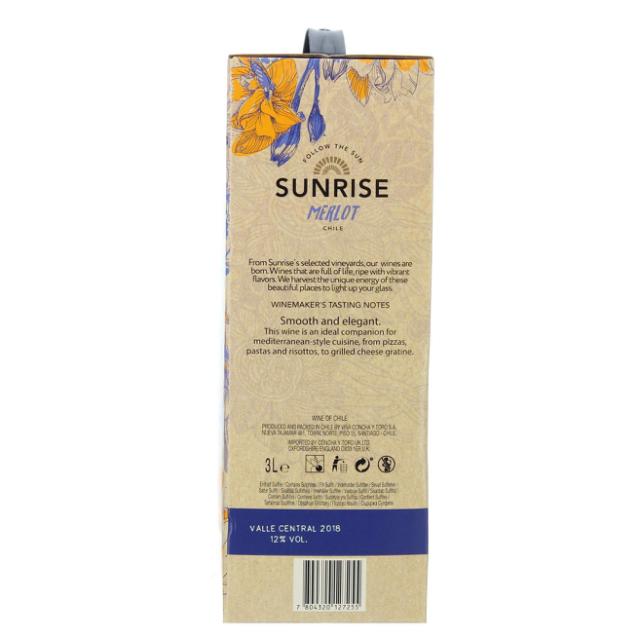 * Sunrise Merlot 3,0l