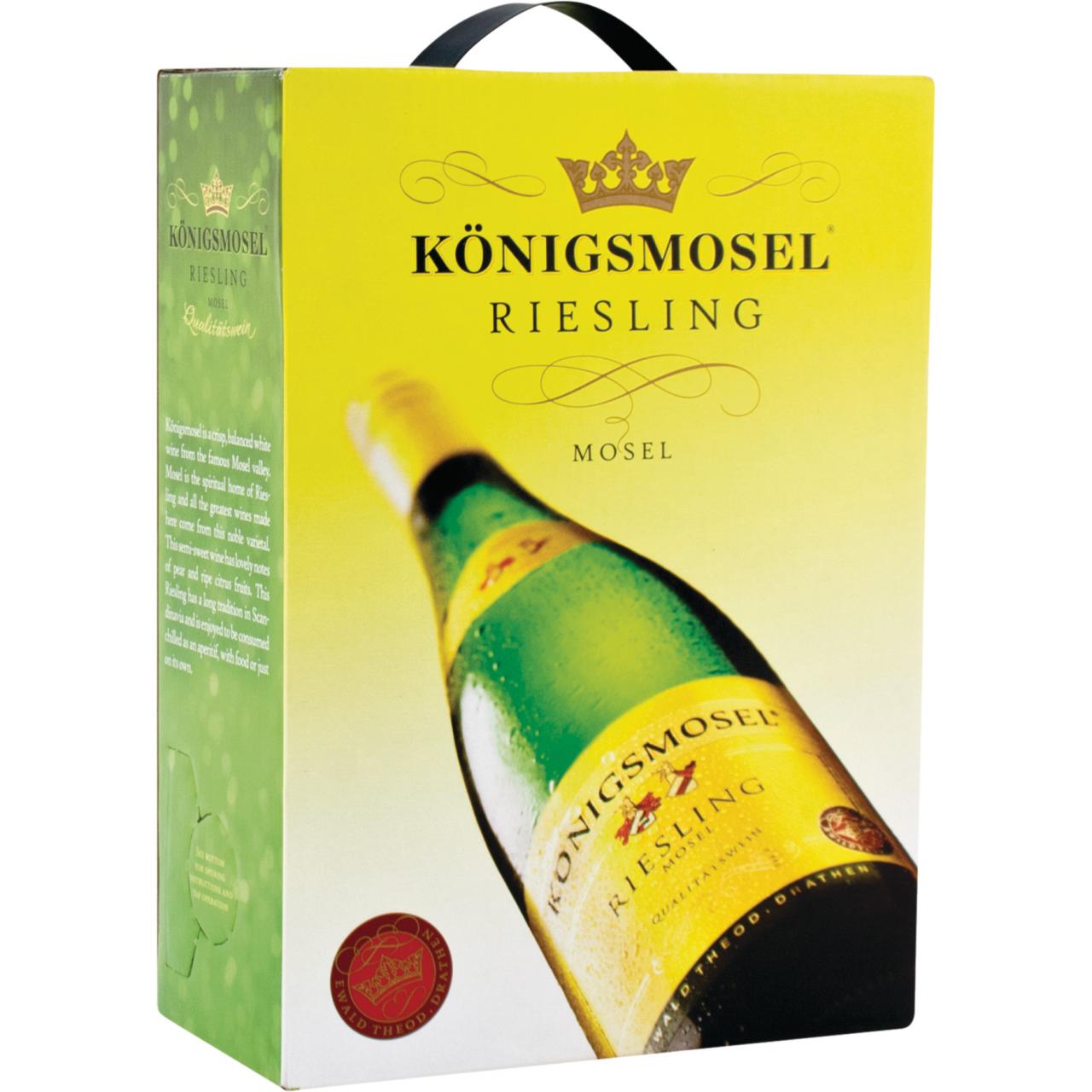 Königsmosel Riesling 8,5% 3,0l BIB Display