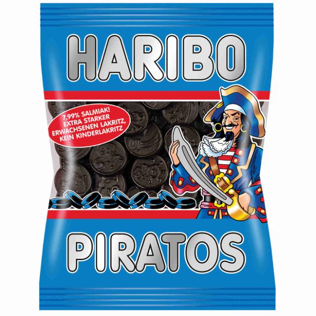 * Haribo Piratos (mit 7,99% Salmiak) 200g