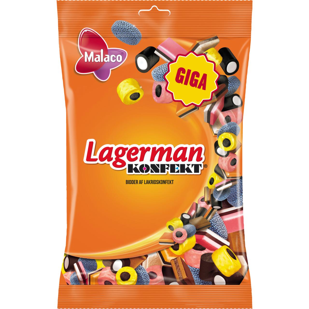 Malaco Lagerman Konfekt 900g