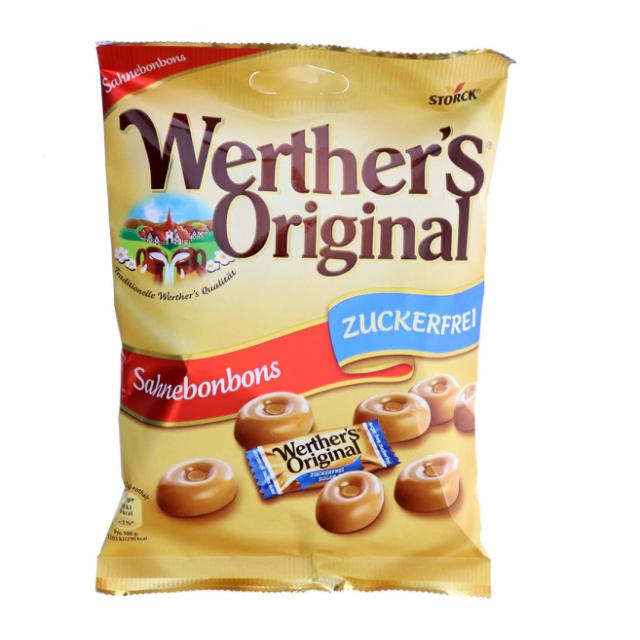 Storck Werther's Original Sahnebonbons zuckerfrei 70g