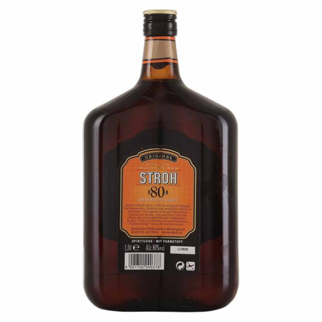 Stroh Rum Original 80% 1,0l