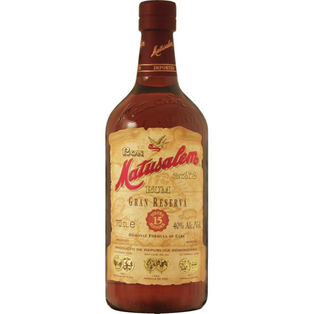 Ron Matusalem Rum Gran Reserva  15 Jahre 40% 0,7l