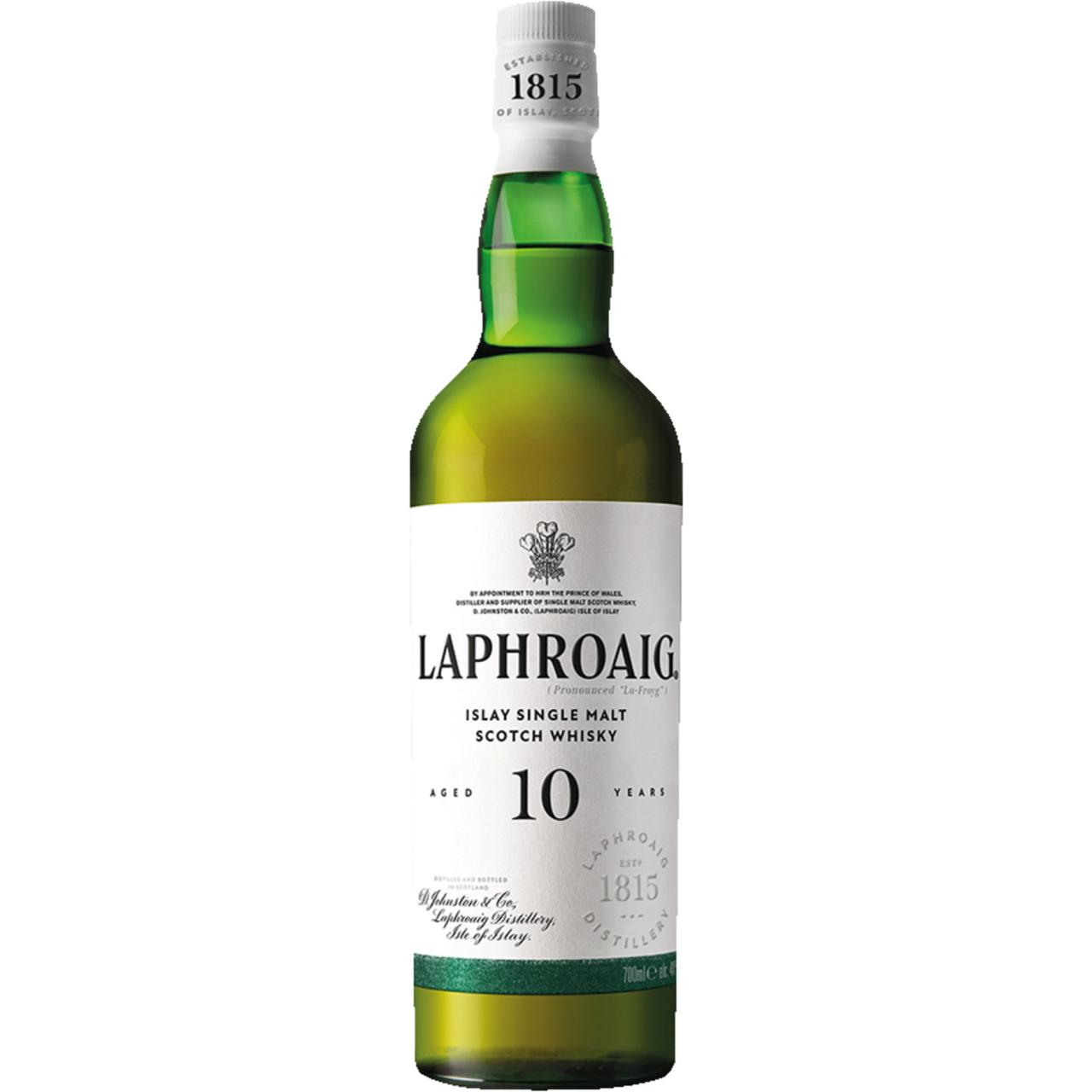 Laphroaig Single Malt Scotch Whisky 10 YO Malt 40% 0,7l