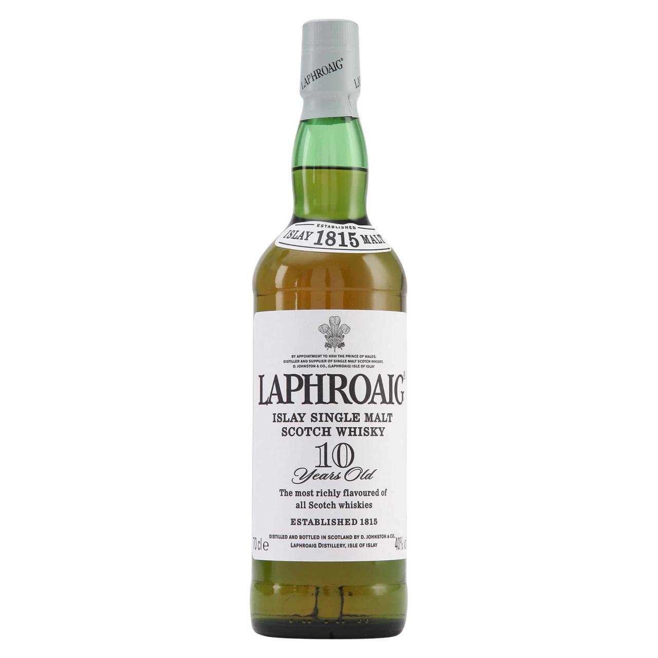 Laphroaig Single Malt Scotch Whisky 10 YO Malt 40% 0,7l