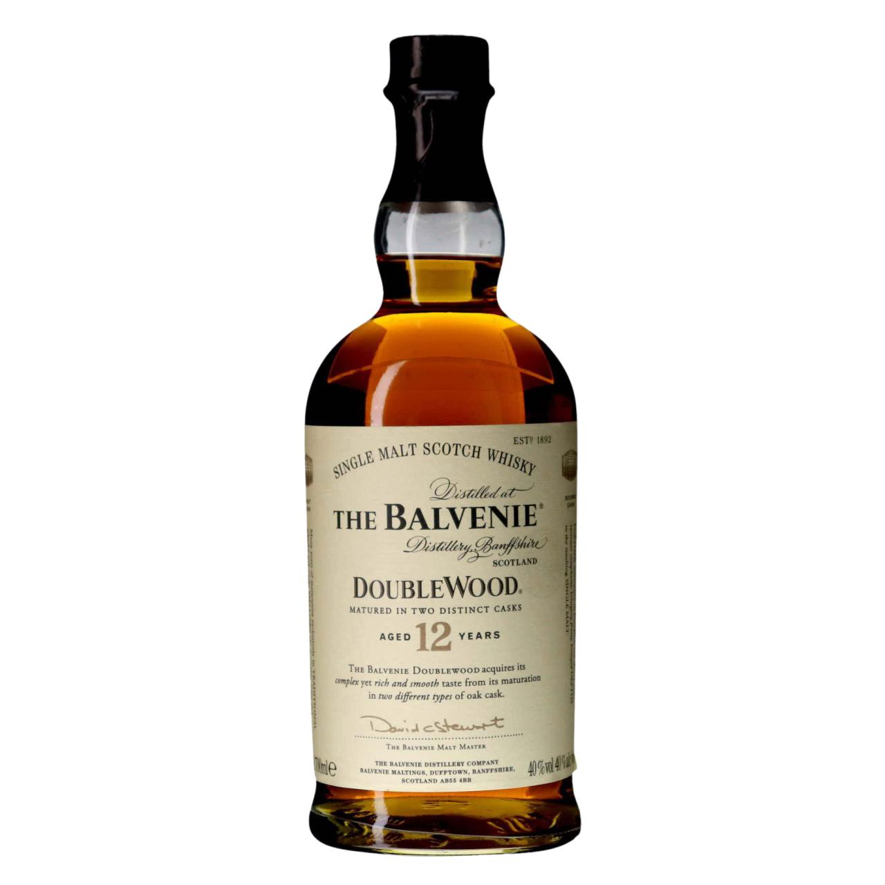 Balvenie Single Malt Scotch Whisky 12YO 40% 0,7l