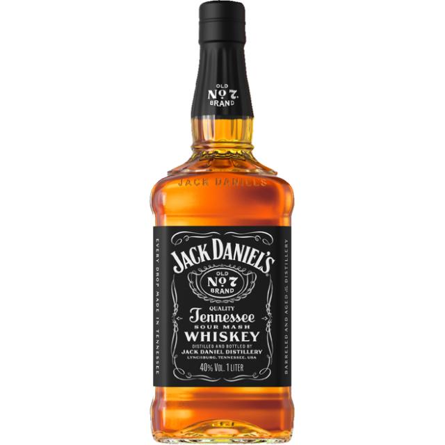 Jack Daniels Tennessee Whiskey 40% 1,0l