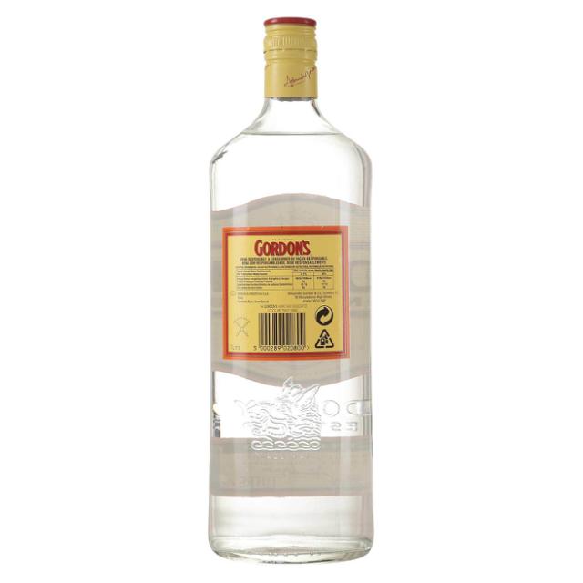 Gordon's London Dry Gin 37,5% 1,0l