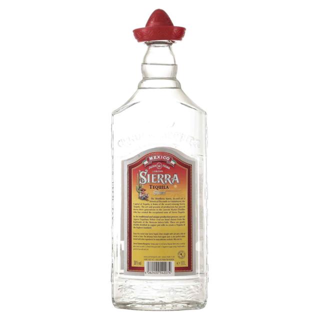 Sierra Tequila Silver 38% 1,0l