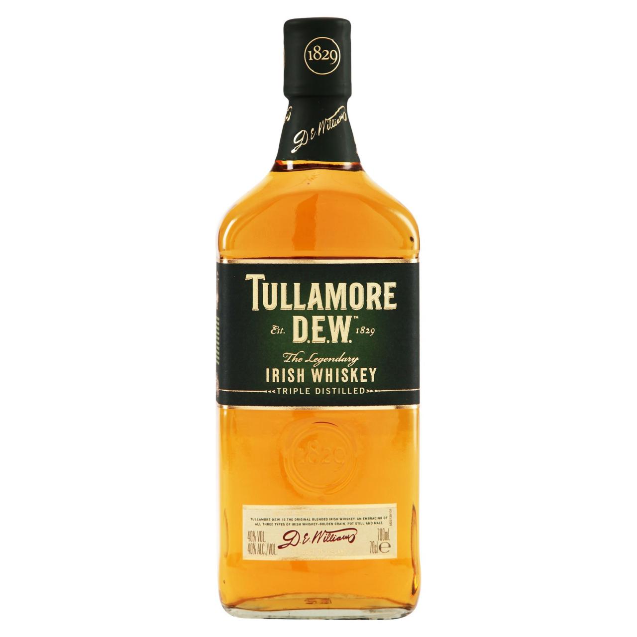 Tullamore Dew Irish Whiskey 40% 0,7l
