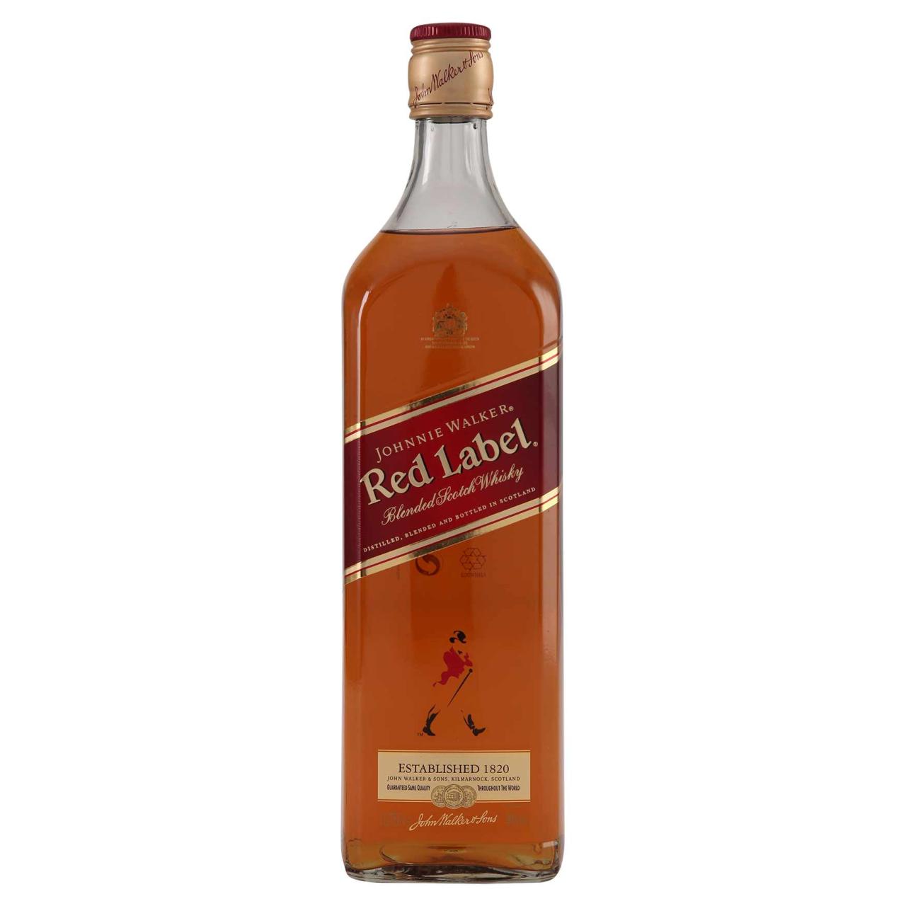 Johnnie Walker Red Label Whisky 40% 1,0l