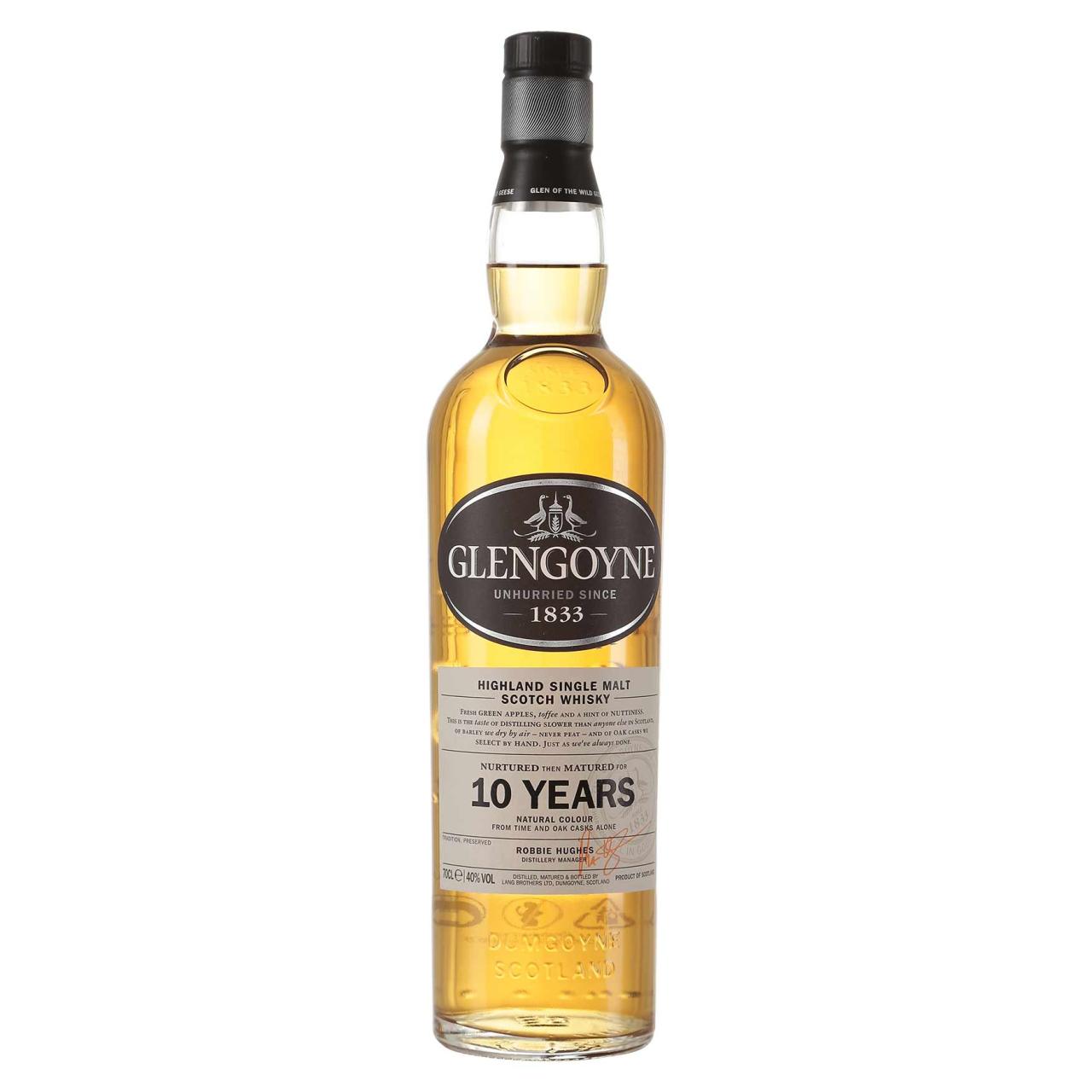 Glengoyne Highland Single Malt Scotch Whisky 10yo 40% 0,7l