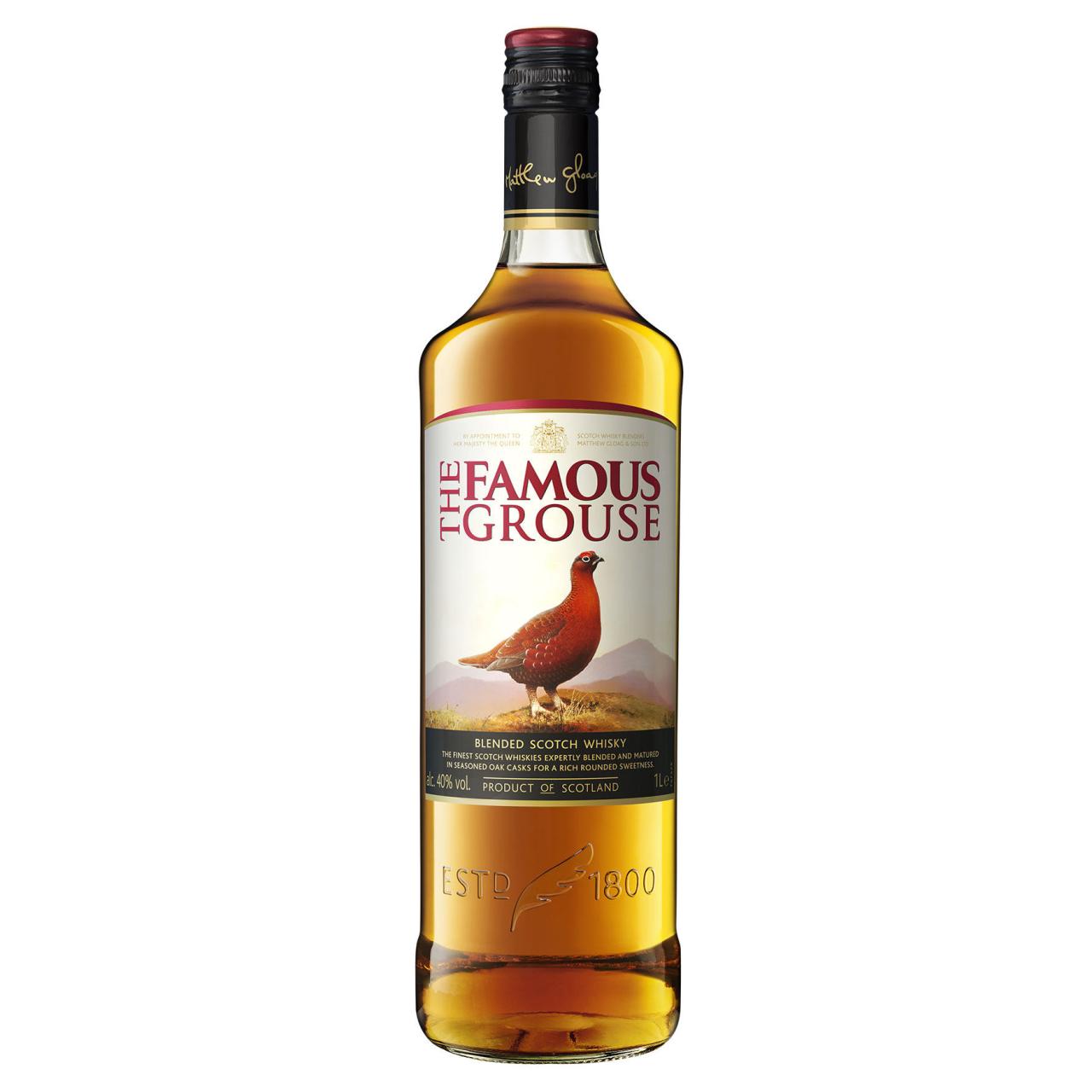 The Famous Grouse Whisky 40 % 1,0l