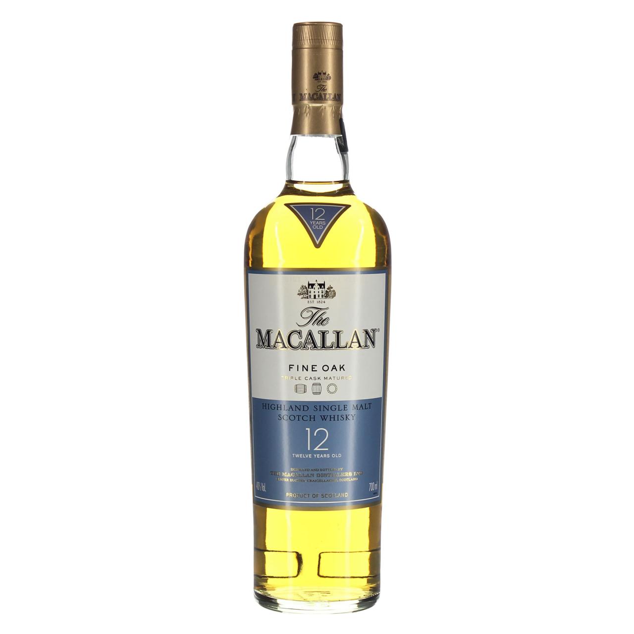 Macallan Triple Cask Whisky 12 YO 40% 0,7l