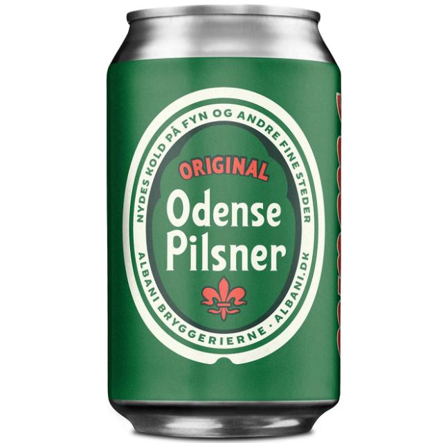 Odense Pilsner 4,6% 24x0,33l Dose