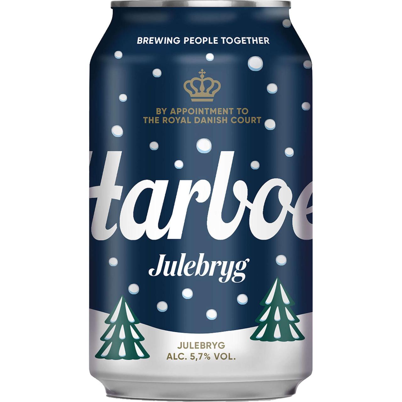 Harboe Julebryg 5,7% 24x0,33l Dose