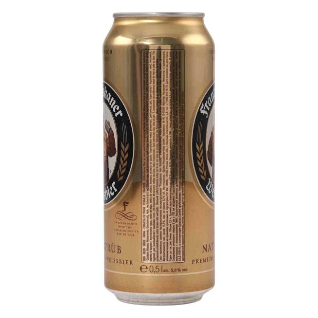 Franziskaner Weissbier 5,0% 24x0,5l Dose