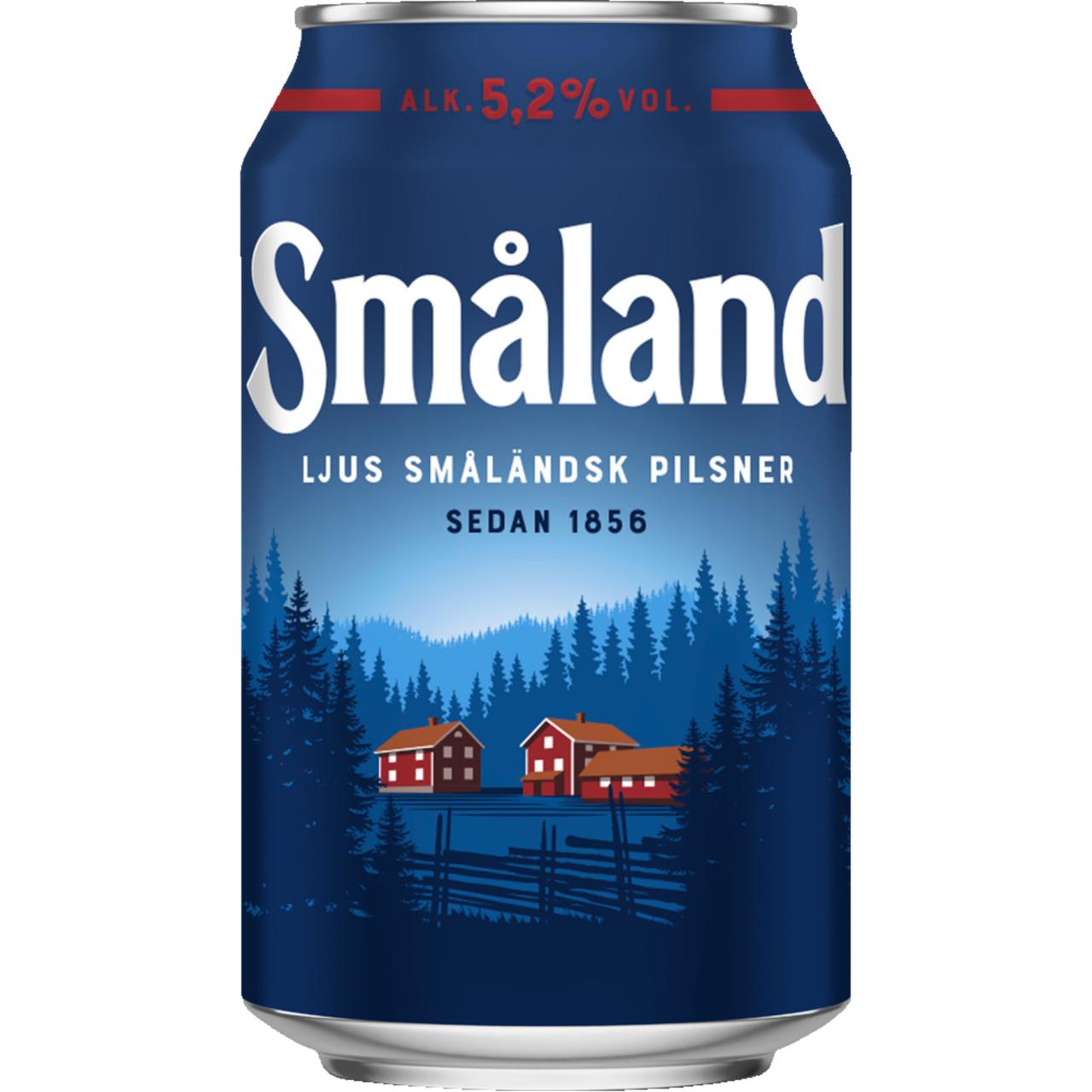 Småland Øl 5,2% 24x0,33l Dose