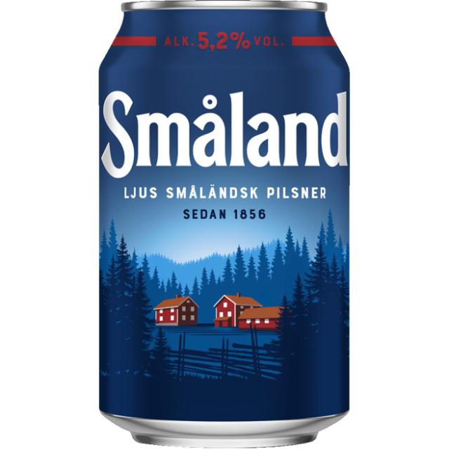 Småland Øl 5,2% 24x0,33l Dose