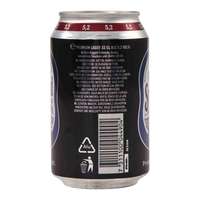 Småland Øl 5,2% 24x0,33l Dose
