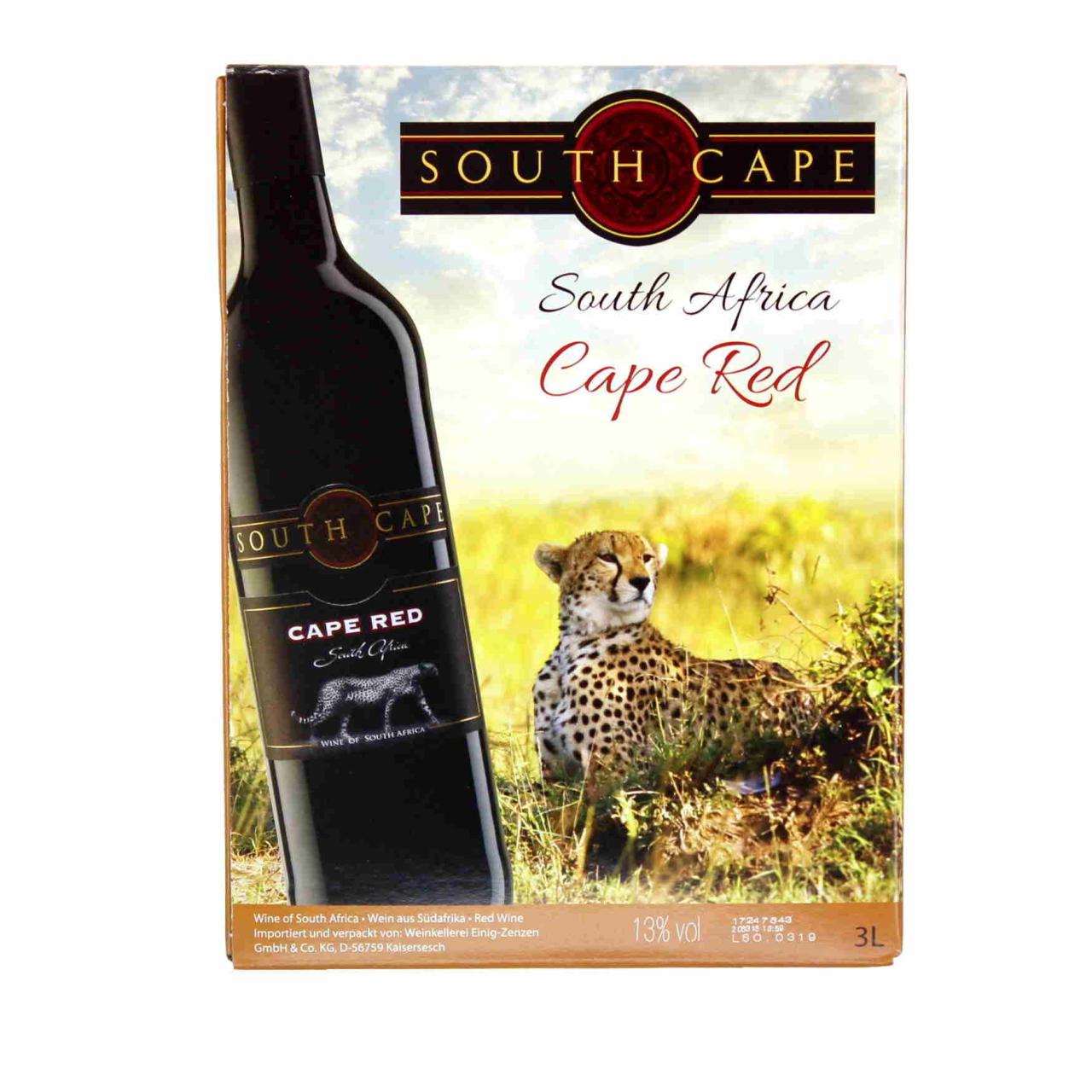 South Cape Red 3,0l BIB  Display