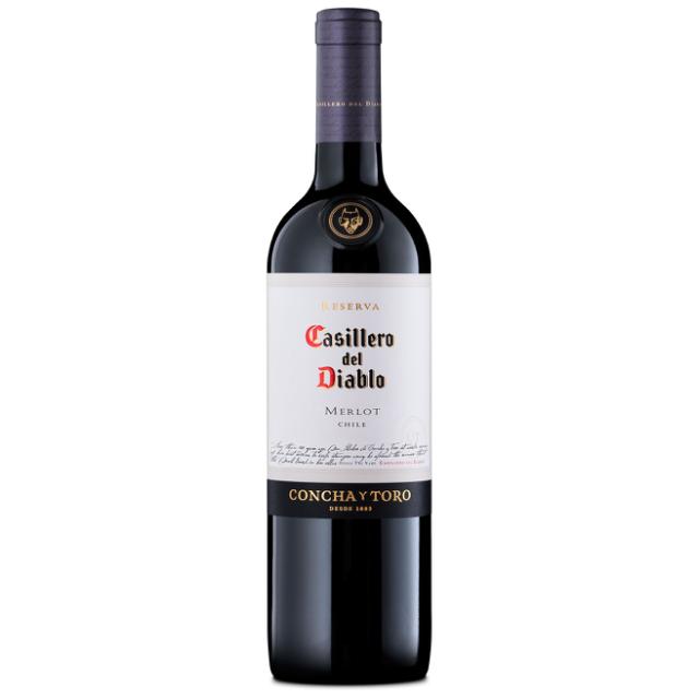 Casillero del Diablo Reserva Merlot 13,5% 0,75l