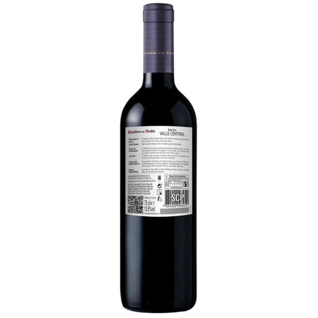 Casillero del Diablo Reserva Merlot 13,5% 0,75l