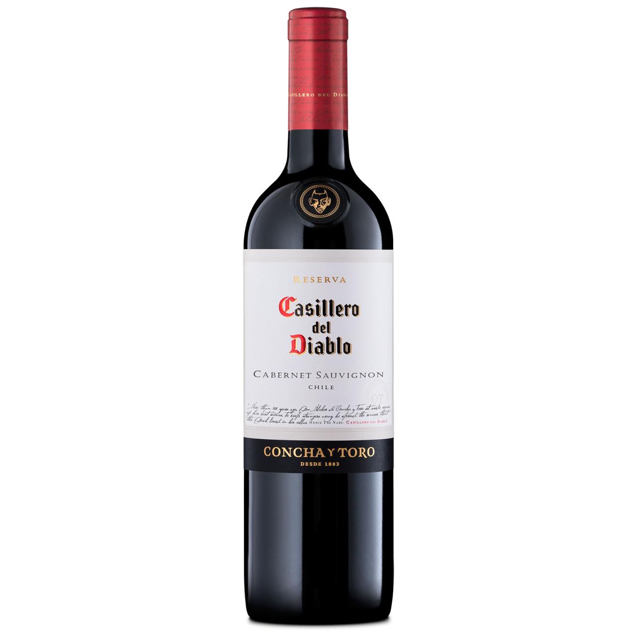 Casillero del Diablo Reserva Cabernet Sauvignon 13,5% 0,75l
