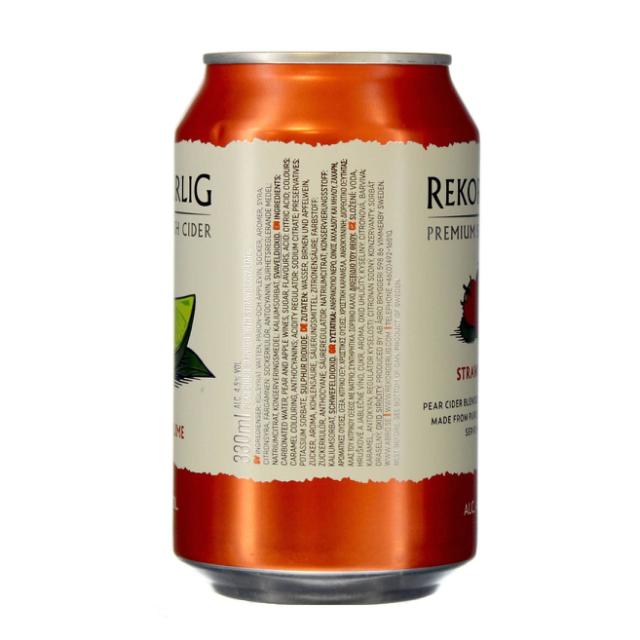 Rekorderlig Strawb./Lime 4,5% 24x0,33l Dose 