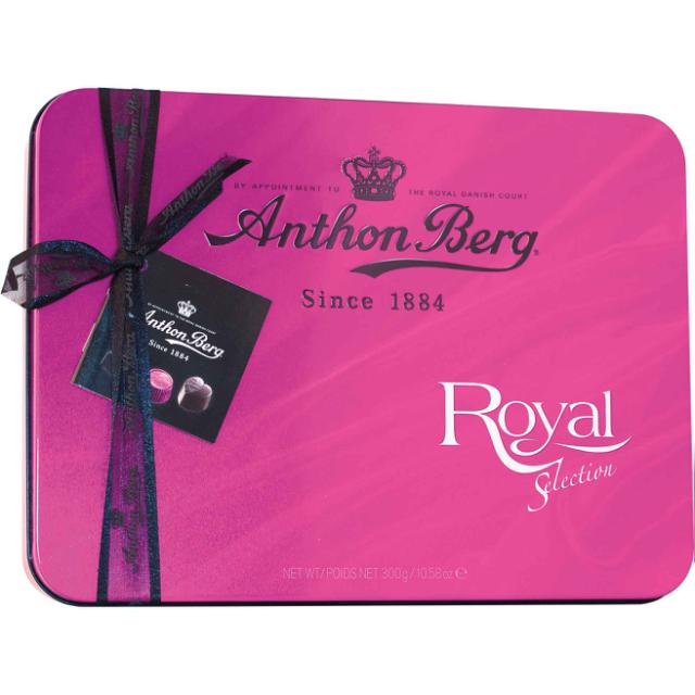 * Anthon Berg Royal Selection 300g Tinsæske