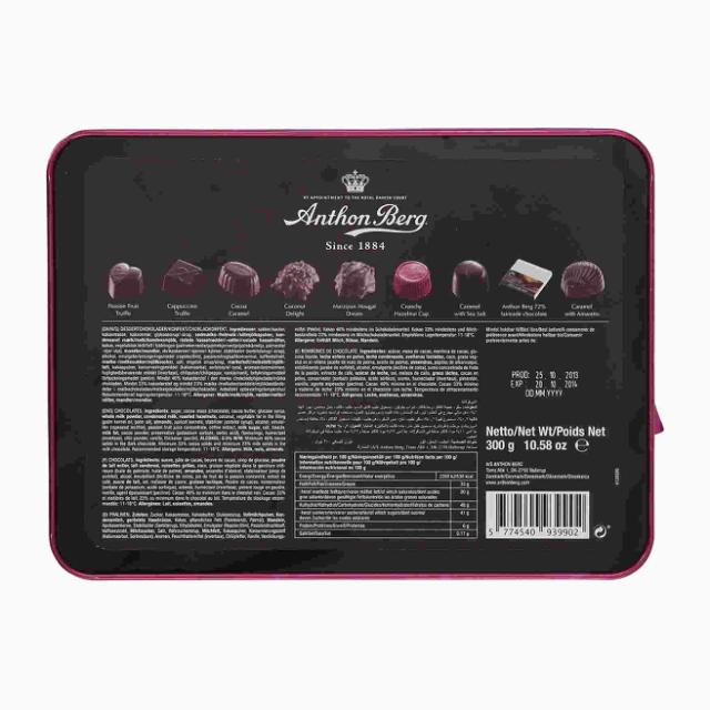 * Anthon Berg Royal Selection 300g Tinsæske