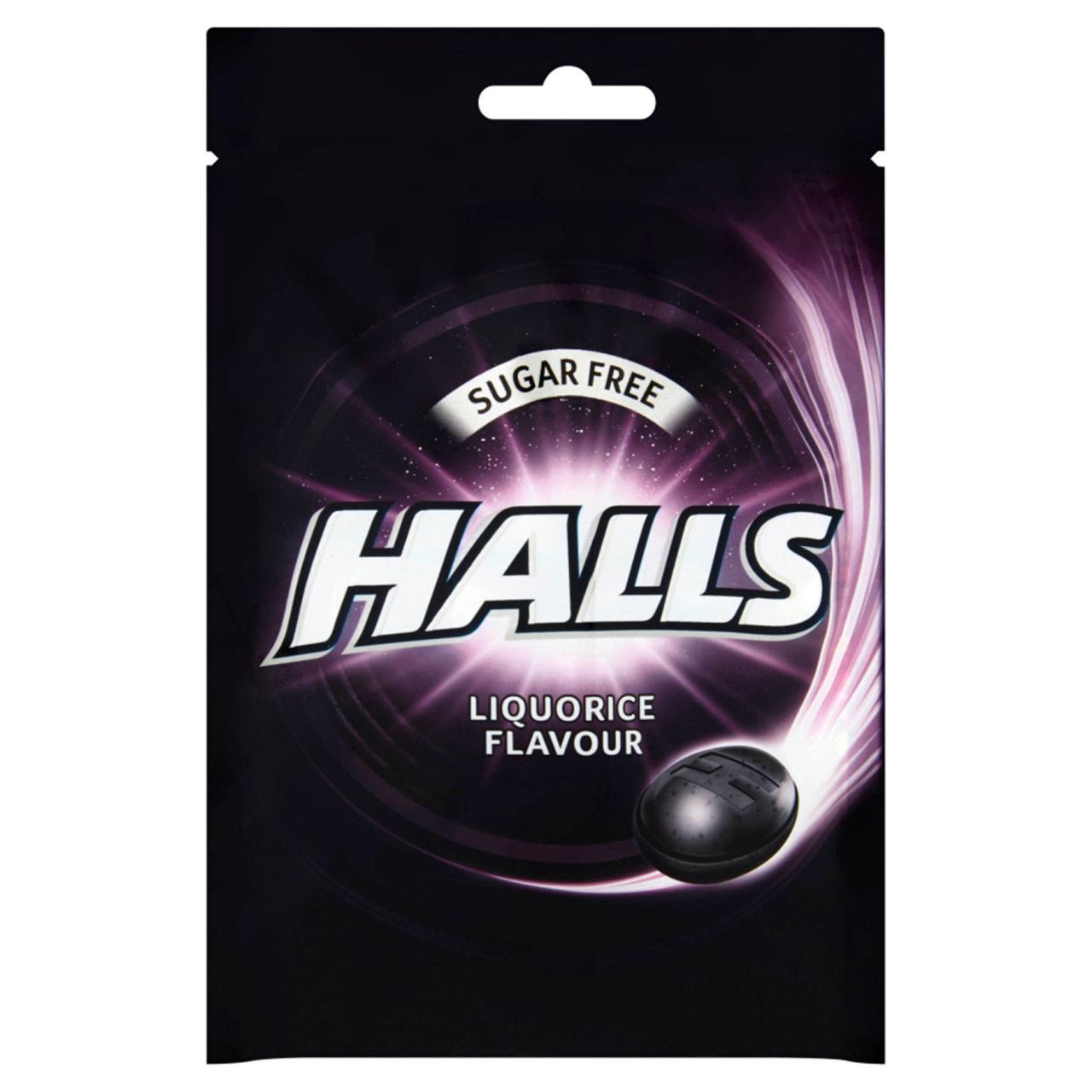 Halls Liquorice 65g