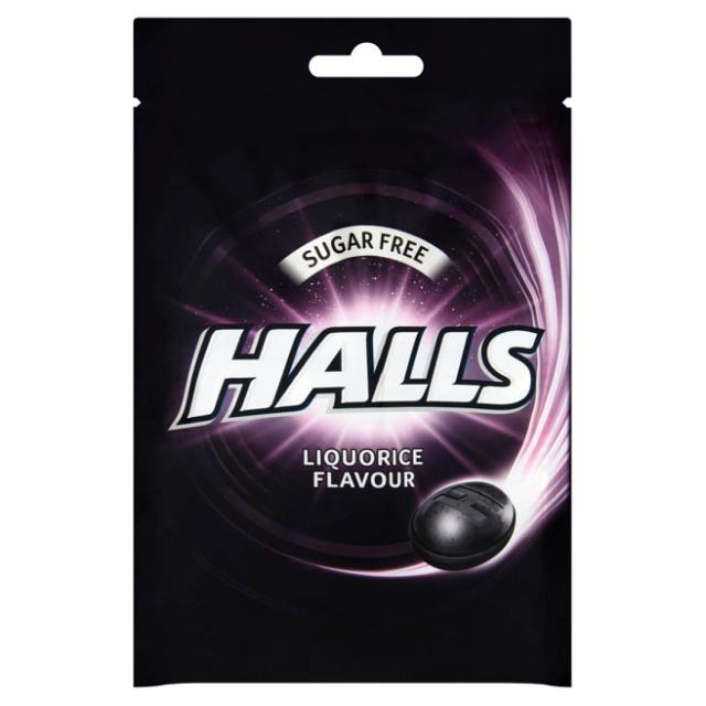Halls Liquorice 65g