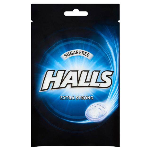 Halls Menthol Ekstra Strong 65g