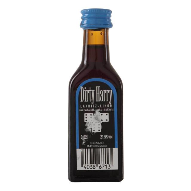 Dirty Harry Lakritz Likör  21,5% 0,02l