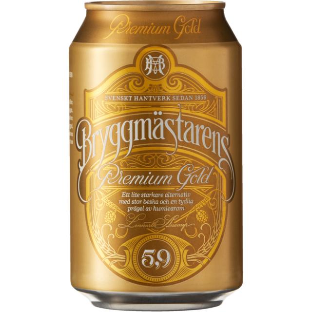 Åbro Bryggmästarens Premium Gold 5,9% 24x0,33l