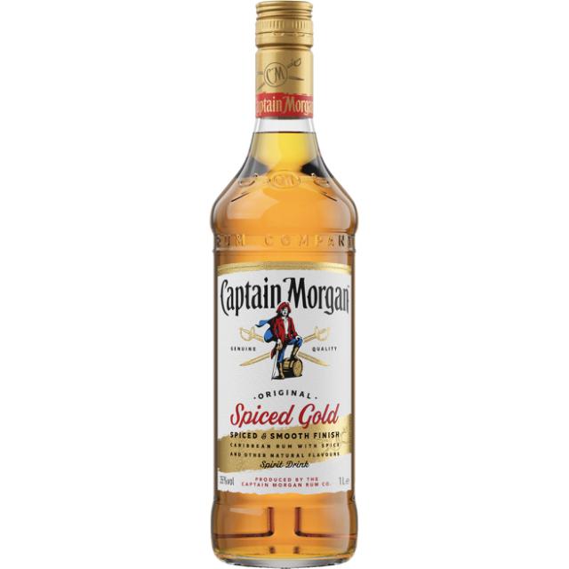 Captain Morgan Spiced Gold Rum 35% 1,0l