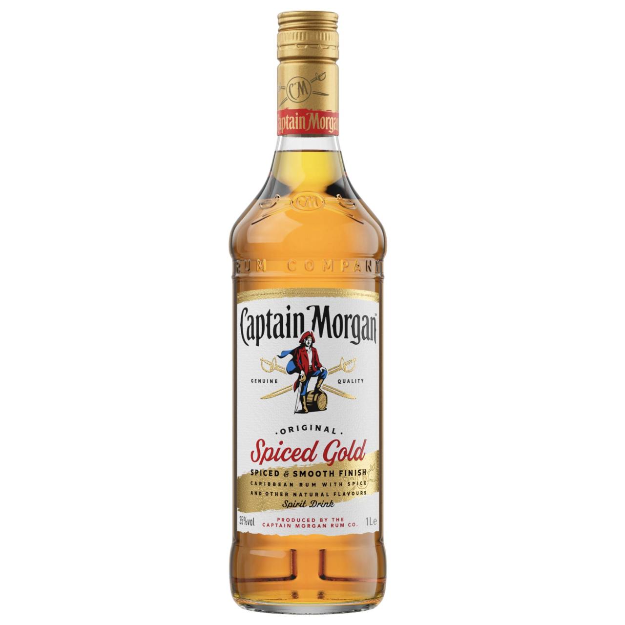 Captain Morgan Spiced Gold Rum 35% 1,0l