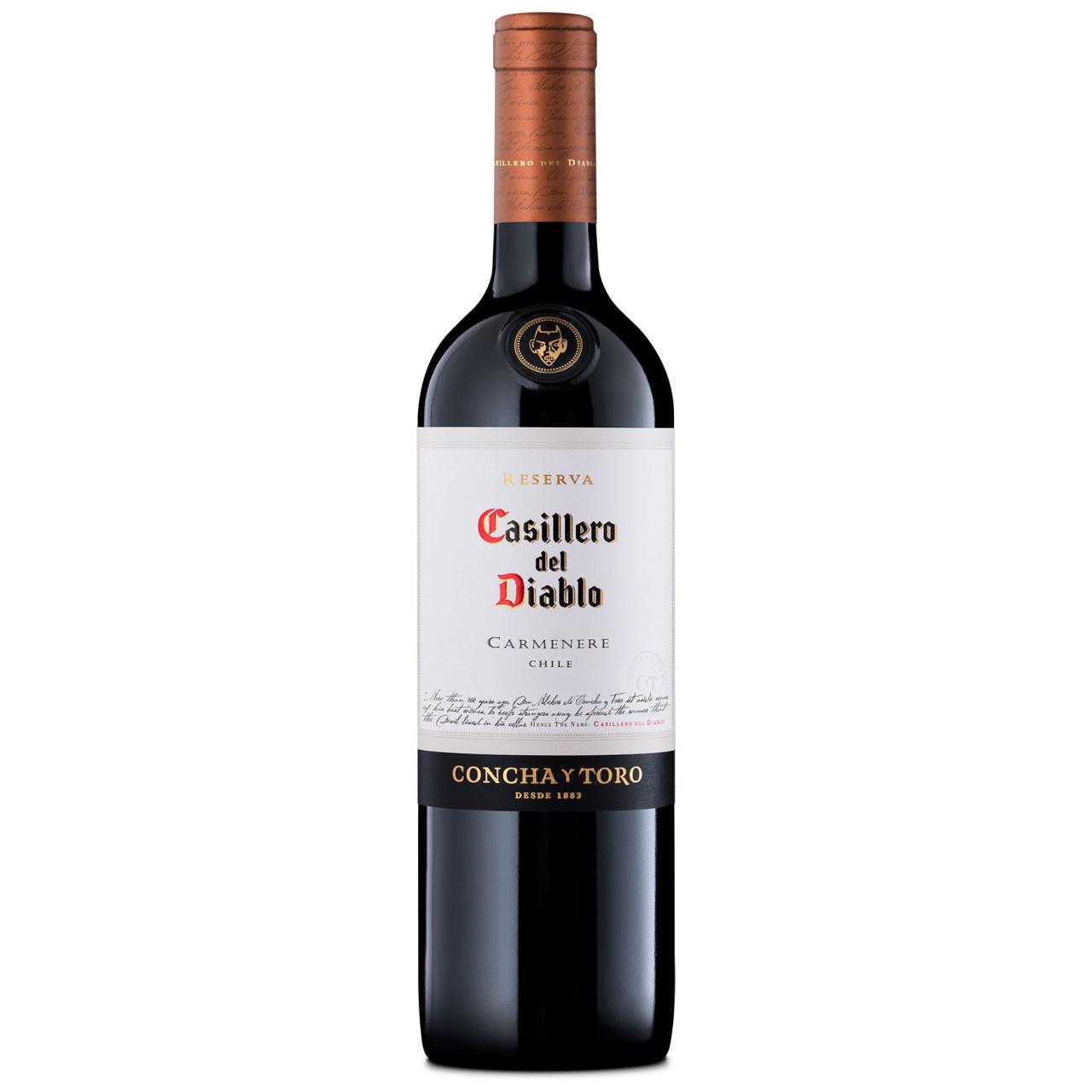 Casillero del Diablo Reserva Carmenere 13,5%  0,75l